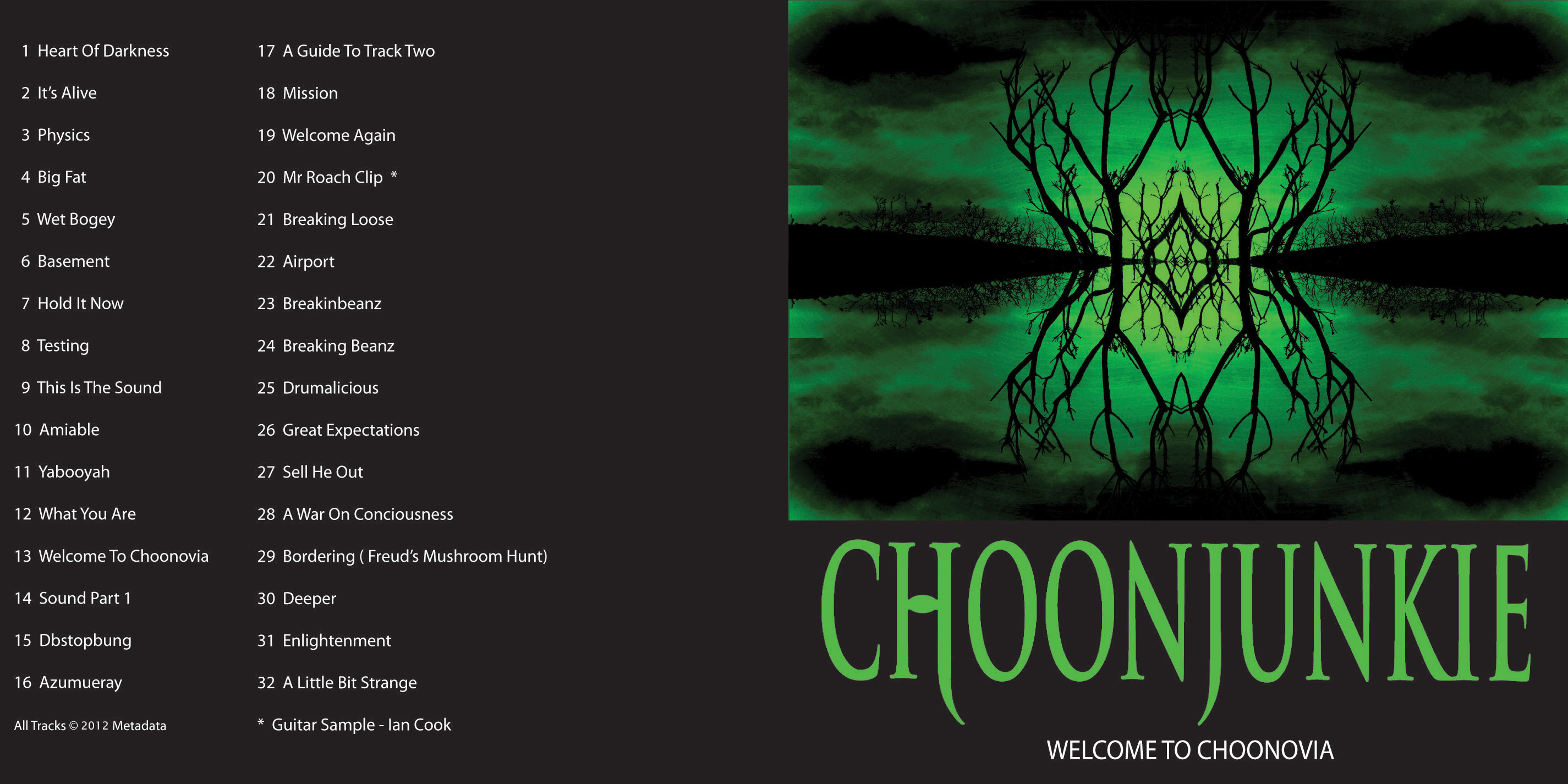 Plymouth Music CD Booklet Design Music CD Booklet Design